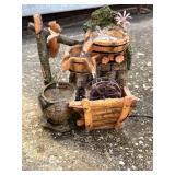 9' Resin Tabletop Water Fountain w/ LED Lights