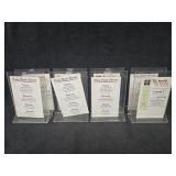 (8) 5x7,  (2) 4x6 & (5) 8x5 Acrylic Sign Holders