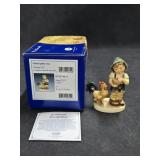 Hummel 'Morning Call' Porcelain Figurine