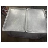 (2) 26'x18ï¿½ Aluminum Full-Size Baking Sheet Pans