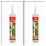 (2) Red Devil Lifetime 0866PR Acrylic Sealant