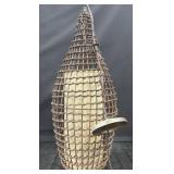 VTG Tiki Hanging Lamp 28'