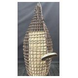 VTG Tiki Hanging Lamp 28'