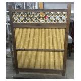 35'x49' Red Lantern Japanes-Style Garden Fence