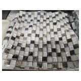 (9) 12x12 Mosaic Glass Tile Sheets