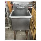 20.5'x21.5'x36' Stainless Single Compartment