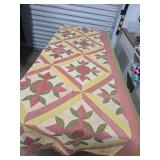 88'ï¿½72' Old Handmade Quilt