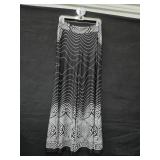 Sz 10 Joseph Ribkoff Black and White Wide-leg