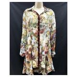 Sz S Aratta Silent Journey Button Up Dress