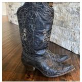 Sz 9.5 Women's Corral Leather Cowboy Boots