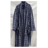 Sz: L, Daniel Butchler, Men's Flannel Shawl Robe