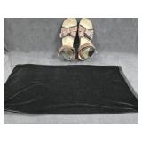 Sz 11 Clark's Men's Leather Sandals & BELO V