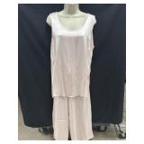 Sz S Pj Harlow 2 Piece Satin Sleep Set