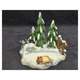 Goebel Hummelscape 'Autumn Frolic' Porcelain