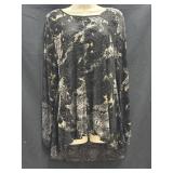 Sz M Sno Skins Blouson Top