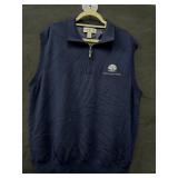 Men's Sz L Fairway & Greene Sleeveless Zip Up