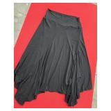 Sz 2 July 5 Knit Skirt with Asymmetrical Hem