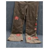 Sz 6 Harold's Embroidered Corduroy Pants