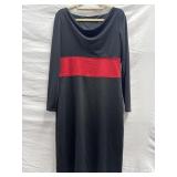 Sz: 10, David Meister, Black & Red Women's Dress