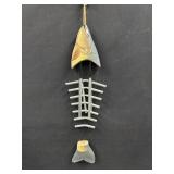 18' Fish Skeleton Wind Chime