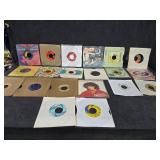 (20) Vtg 45s w/Jackets