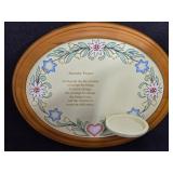 'Serenity Prayer Plaque' manufactured by Goebel
