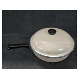 Vintage Club Cast Aluminum 12' Skillet w/Lid