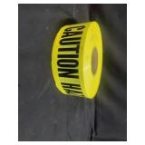 1' CAUTION HAZARDOUS MATERIAL'