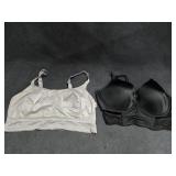 (1) 36DD Victoria's Secret Black Bra & XL Ardun