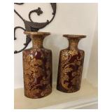 (2) 11' Pedestal Candle Holders