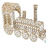 august & leo 9' Jeweled Locomotive Train $83.95