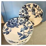Set of 9 Royal Norfolk 8' Ceramic Plates