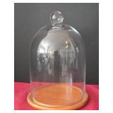13.5' Glass Colche features a Clear Dome with a