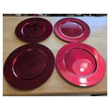 (4) 13' Red Chargers