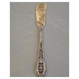 Sterling Silver Butter Spreader in the 'Rose