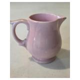 5 1/4' 1940s Pink Pottery Pitcher