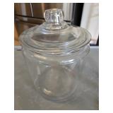 7'x11' Thick Glass Cookie Jar/Cannister