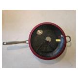 New Curtis Stone 11.5' Silicone Lidded Skillet