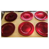 (6) 13' Red Chargers