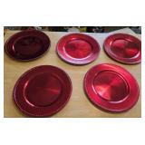 (5) 13' Red Chargers