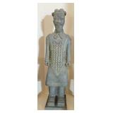 28' Terra Cotta Style Warrior Statue