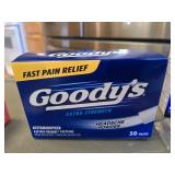 (2) 50-count box of Goody's Extra Strength