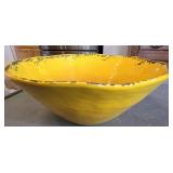 New 11' Yellow Melamine Bowl