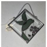 NWT 4 1/4' Hummingbird Stained Glass Sun Catcher