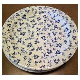 (4) 10' Windsor & Browne Italian Blue & White  10'