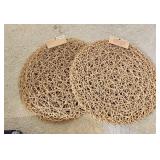 (8) NEW 15' Woven Placemats