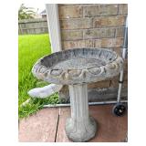 Concrete Bird Bath 24x Tall 19' Diameter