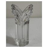 Mikasa Crystal Vase, 8 Inches Tall