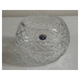 Bohemia Crystal Czech Republic Candy Bowl  CUT
