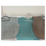 (3) erika sweater vests